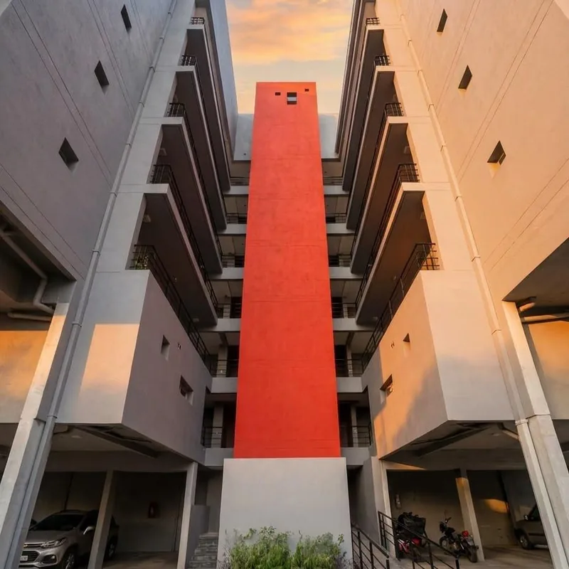 Fachada terminada — edificio en Tigre